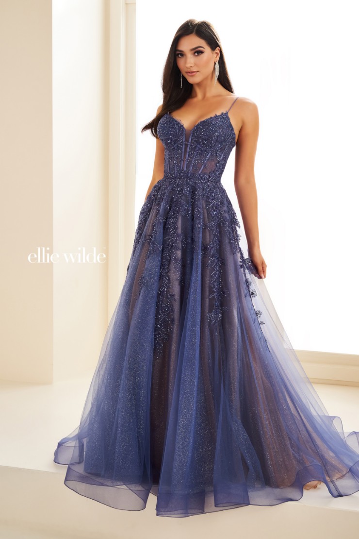 Blue Prom Dresses Ellie Wilde Dark Blue Royal Blue Light Blue More