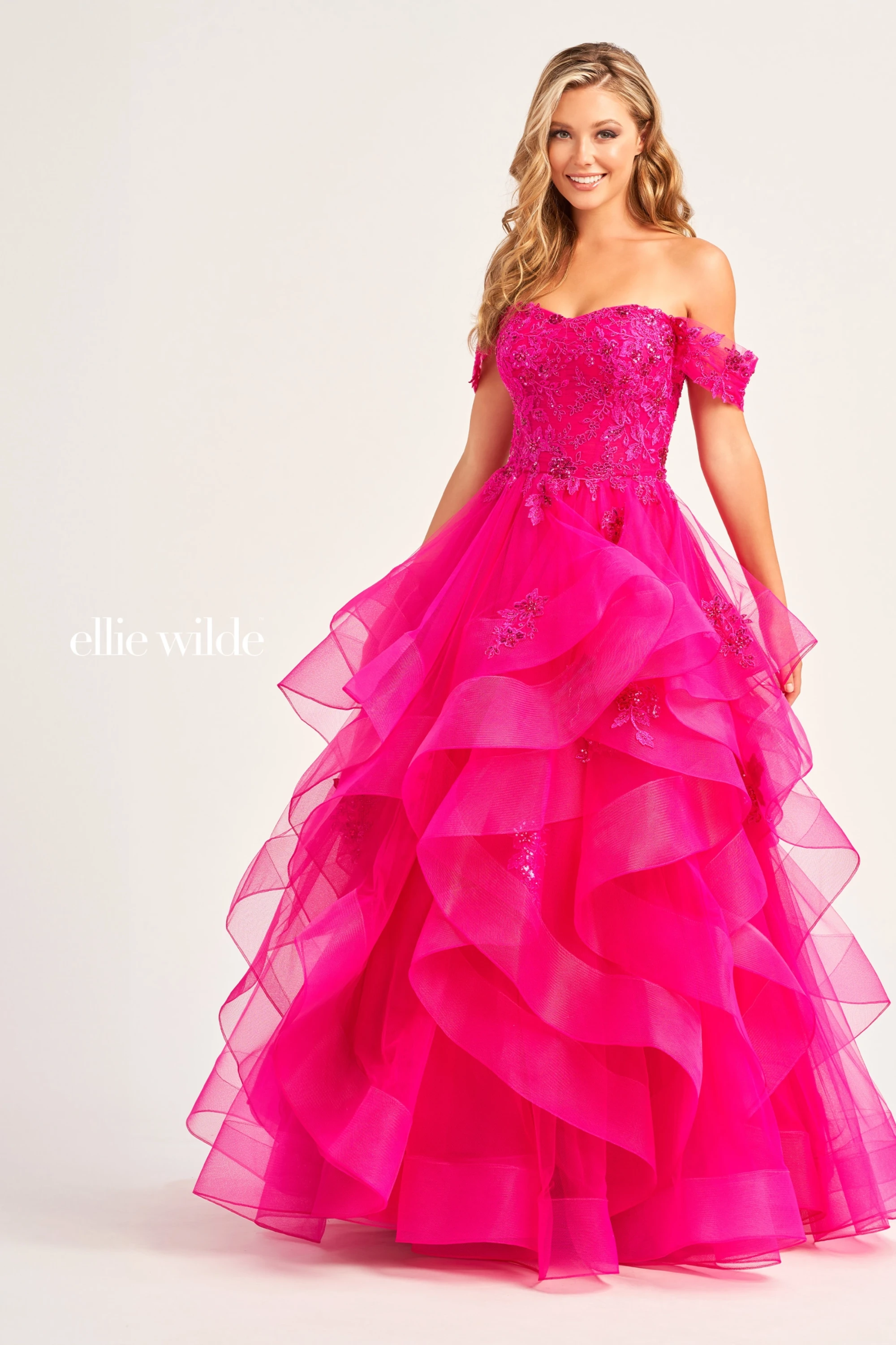 Full size EW34108 Ok, just click & watch the video. I love this dress! #4 Magenta picture