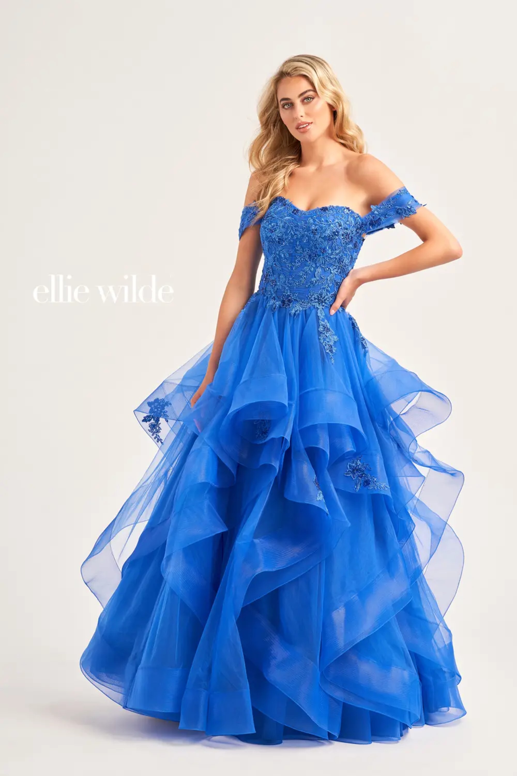 Full size EW34108 Ok, just click & watch the video. I love this dress! #$9 Royal Blue picture
