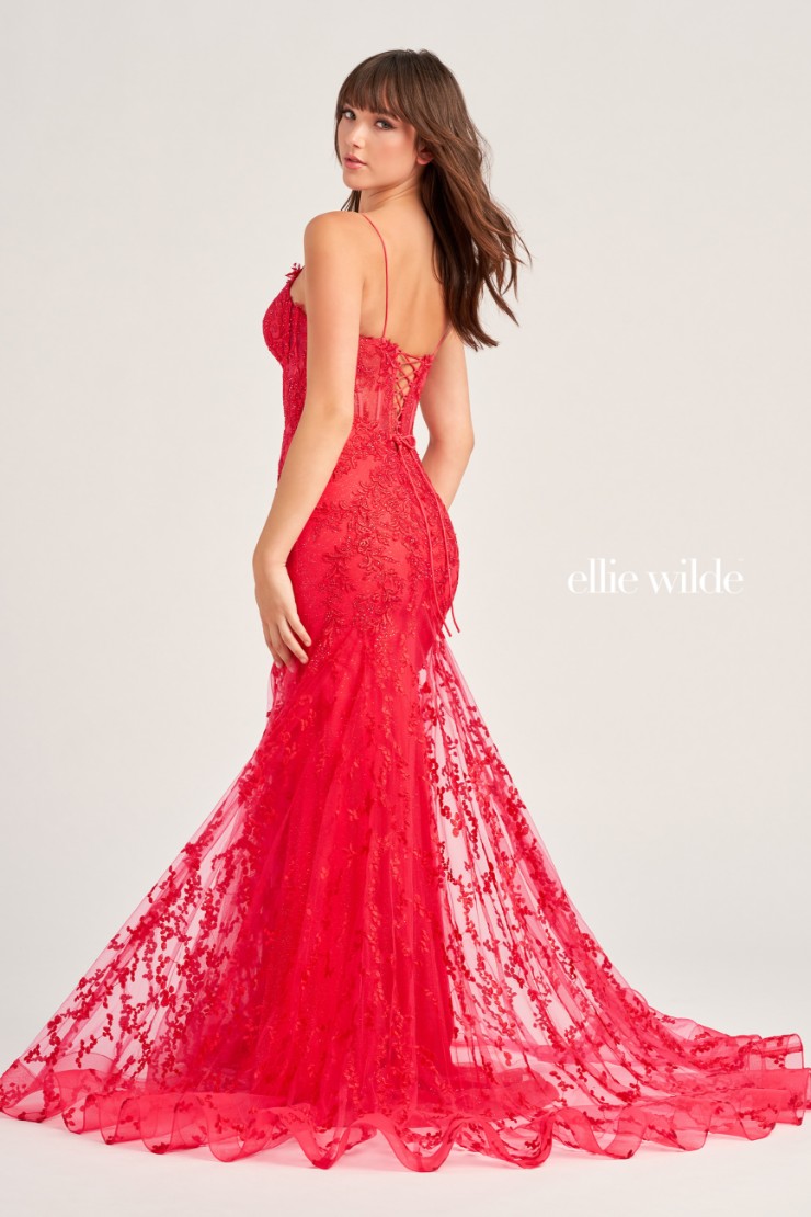 Red Prom Dresses Ellie Wilde Dark Red Wine Red More